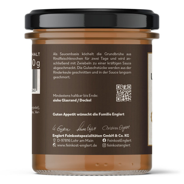 Preview: Ungarisches Rindergulasch, 320g / Glas